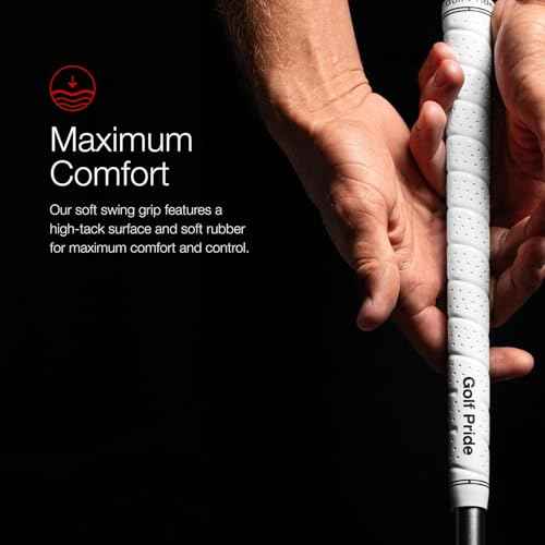 Golf Pride Tour Wrap Golf Grip - Comfortable, Durable Grip for Clubs - Classic Wrap Design with High-Tack Feel - Rubber Construction - Blue
