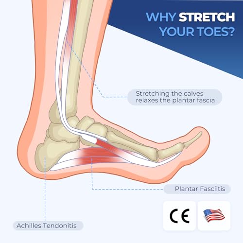 Plantar Fasciitis Relief Night Splint, Foot Ice Pack Wrap Plantar Fasciitis Brace for Men Women,Ankle Ice Pack for Achilles Tendonitis Heel Spur Foot Pain Large)