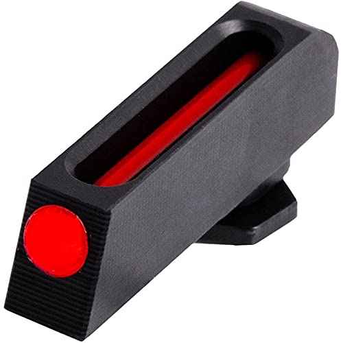 TRUGLO Fiber-Optic Handgun Night Sight | Compact Durable Snag-Resistant High-Visibility Red Front & Green Rear Sight for Handguns