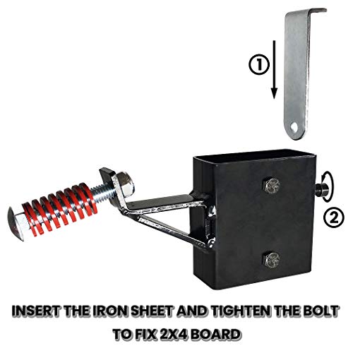 Highwild 2x4 Target Hanger Set - Adjustable Steel Shooting Range Stand
