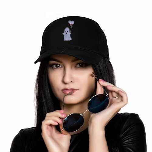 Embroidered Baseball Cap for Women Men Adjustable Baseball Hat Black Baseball Cap Trucker Hat