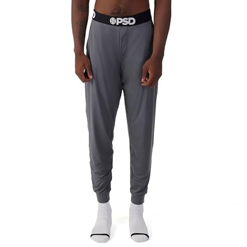 PSD Men's Lounge Pant - Soft Lightweight and Comfortable Tapered Leg Lounge Pant for Men