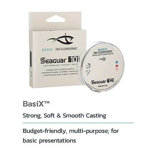 Seaguar Basix Freshwater Fluorocarbon Fishing Line 8lb 200yds