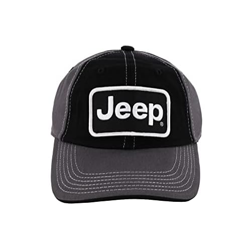 Jeep Premium Chino Twill Patch Dads Hat for Men Baseball Cap Polo Hats