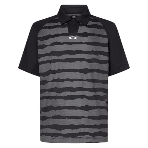 Oakley Men's C1 Wave Length Stripe Polo