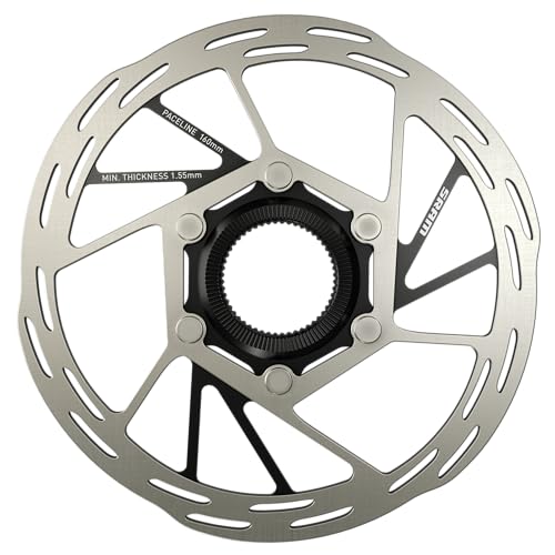 SRAM PACELINE DISC ROTOR 160mm CENTERLOCK SILVER/BLACK