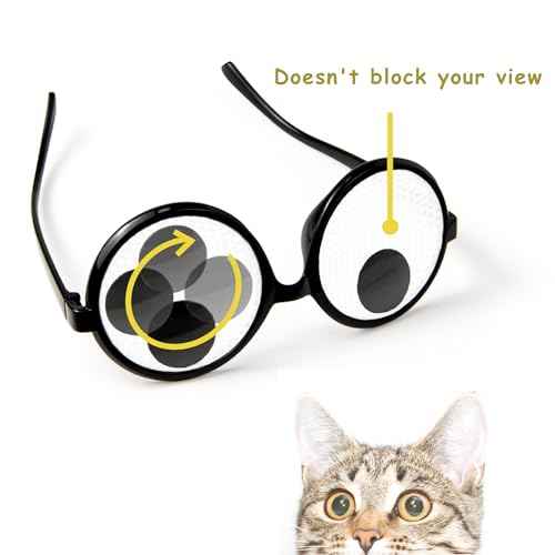 Googly Eyes Glasses, Funny Glasses Pranks Toy, Novelty Shaking Giant Eye Glasses, Funny Costume Accessories for Dress Up Party, Halloween or Birthday Party Favors, Party Supplies £¨12 PCS£©