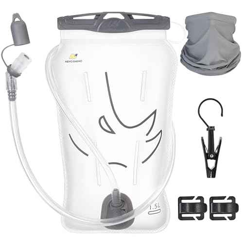 Water Bladder 1.5L-2 Liter, BPA -Free Hydration Bladder for Hiking Backpack, Leak - Proof Water Reservoir Storage Bag for Hiking, Running, Camping & Outdoor Adventures
