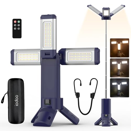 10000mAh Rechargeable 4000LM Camping Lantern with Telescopic Light