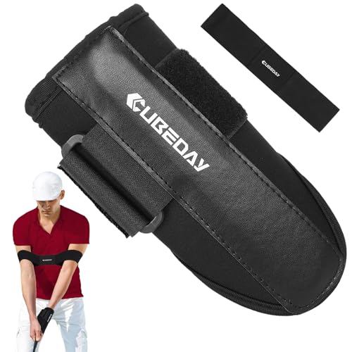 Golf Wrist Brace & Arm Band Training Aid Kit for Impact Control & Muscle Memory