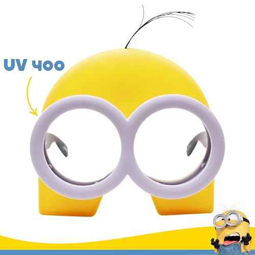 Sun-Staches Minions Costume Accessories | Official Minions Goggles, Hat, Gloves | One Size Fits Most