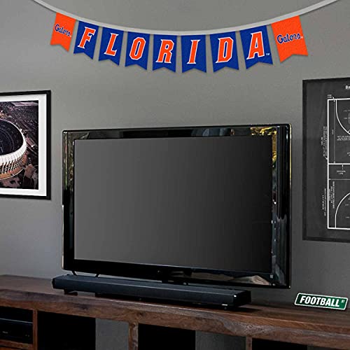 Florida Gators Banner String Pennant Flags - 8 Feet Indoor Outdoor Decor