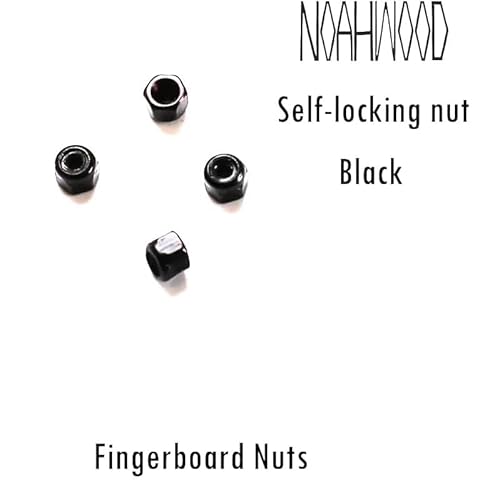 DIY Pro Fingerboard Truck 34mm Sliver Noah ii Truck (Yellow PU+black lock nut)