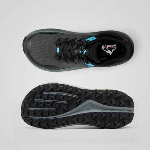NORTIV 8 Men's Wide Toe Box Trail Running Shoes Cushion Walking Barefoot Tennis Workout Gym Cross Training Shoe Fashion Sneakers Whitney