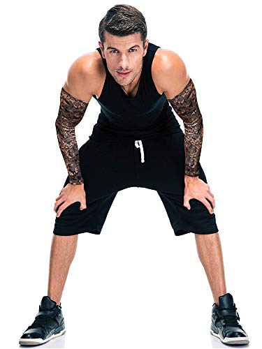 Cooling Arm Sleeves UV Protection Ice Silk Unisex Sports 10 Pairs
