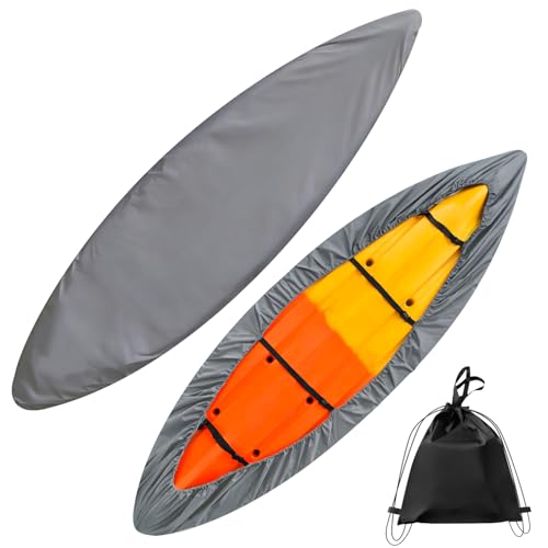 Kayak Cover Waterproof 11.8FT Camouflage UV Resistant Outdoor Storage