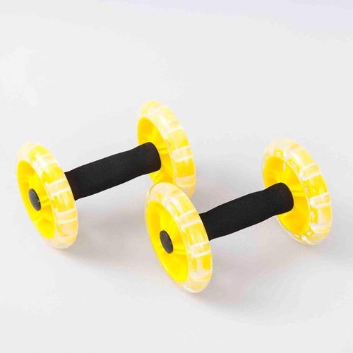 Toddmomy Ab Roller Wheel: Ab Wheel for Core Training, Exercise Abdominal Roller Hand Weights Dumbbell Fitness Exercise Device Home Gym Gear for Men/Women