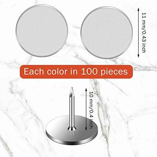 200 Pack Reflective Tacks Trail Marking Tacks Reflective Trail Markers Hunting Reflector Mark Trail for Hunting Hiking Camping Tree Stand(White)