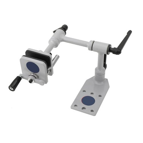 BUCSDG Compound Bow Vise, 360° Adjustable Jaw Width 10-60mm, Archery Mount Tool for Archery Compound Bow Mounting Vise with Level Tuning Kit, Bow Maintenance Accessories