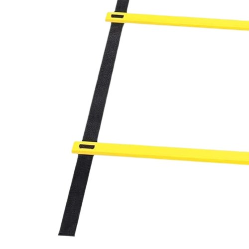 Vaveren Football Agility Ladder Speed Ladder Portable Stairs Fitness Training Jumping Hurdles with Storage Bag Outdoor Sports Folding, 6 Meters 12 Sections