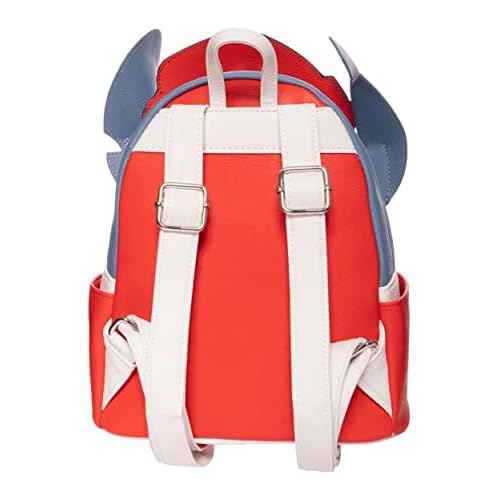Loungefly Lilo & Stitch Holiday Santa Stitch Mini Backpack - Entertainment Earth Exclusive Multicolored