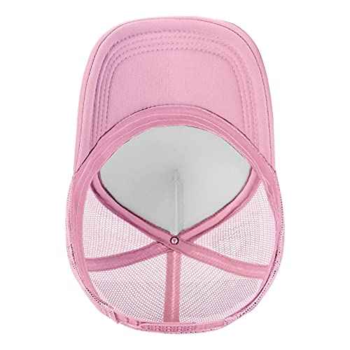 You Find It Offensive? I Find It Funny Trucker Hats for Women Pink Men Funny Slogan Pink Hats for Men