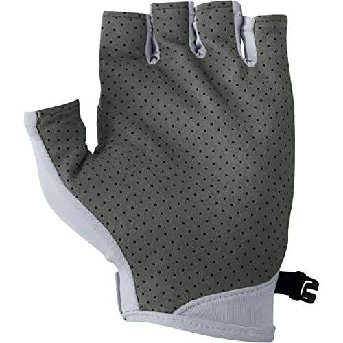 Outdoor Sun Gloves for Men & Women - ActiveIce Chroma UPF 50+ Breathable Medium Titanium Grey