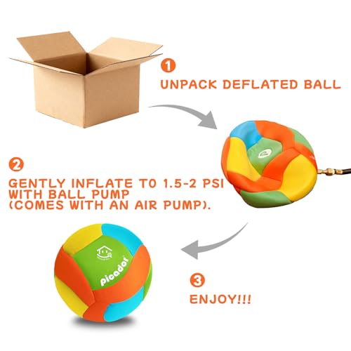 Soft Indoor Volleyball for Kids and Beginners - Safe, Silent, Vibrant Colors
