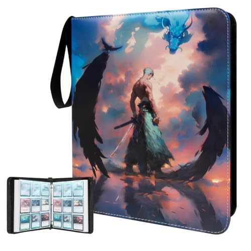1080 Pockets Zoro Card Binder OP02-1080 - Waterproof PU Trading Card Album
