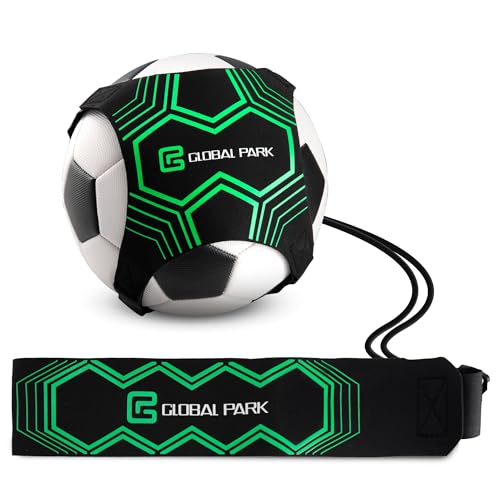Global Park Adjustable Waist Soccer Trainer Belt - Green Multi-Sport Practice Aid