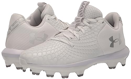 Under Armour Glyde 2.0 TPU Jr Girls’ Cleats – 2 Little Kid / White