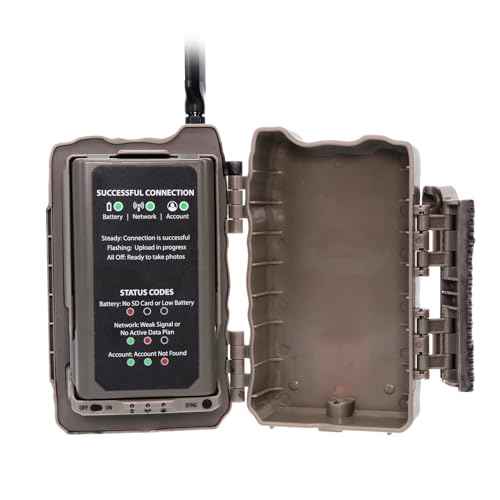 Stealth Cam Deceptor IR 80ft Detection & IR Range 40MP Photo 1440P at 30FPS HD Video Capture Remote App Contol Wireless Hunting Cellular Trail Camera - Available on AT&T & Verizon