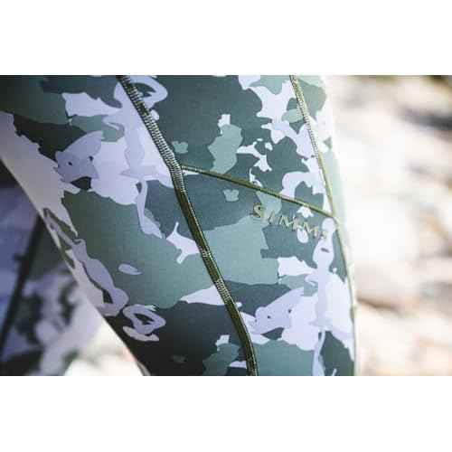 Simms Fishing Products Women's BugStopper Outdoor Leggings with Insect Shield Repellent Apparel, UPF 50