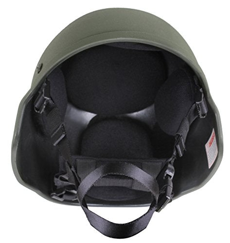 Olive Drab Tactical Helmet Replica Mich-2000 ABS Headgear for Outdoor & Costume Use