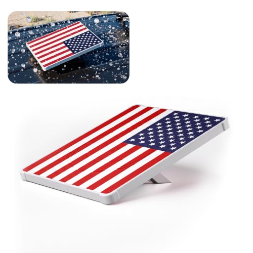 Starlink Mini Protective Silicone Cover with American Flag Design - Hailproof, Waterproof, Rugged Outdoor Case