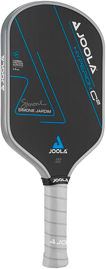 JOOLA Professional Pickleball Paddles – Charged Surface Technology for Power & Feel – Select Perseus or Hyperion Shape – Fully Encased Carbon Fiber – USAP Approved – Well Balanced w/Pop & Control