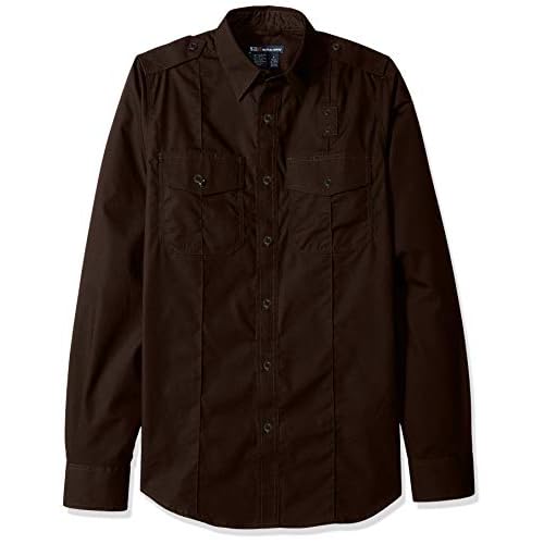 5.11 Tactical Men's Taclite PDU Class A Long Sleeve Shirt, Teflon-Treated Fabric, Style 72365