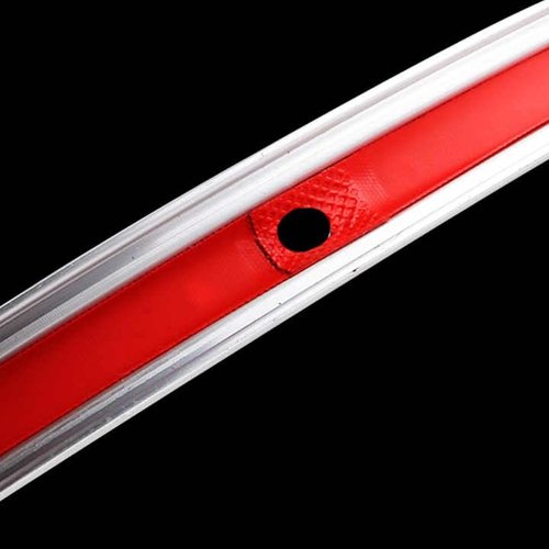 Phidinova Bicycle RimTape for Tire Inner Tube Protection Pad TPU Anti Puncture Rim Liner – Multiple Sizes for 24'' to 29'' and 700C Wheels (Red 24 inches 2 PCS)