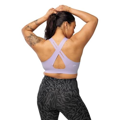 Brooks Women's Crossback 2.0 Sports Bra for Running, Workouts & Sports