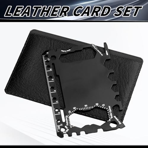 48 Pcs Credit Card Multitool Set - 46 in 1 Portable Wallet Tools - Black, Variation of THIS listing