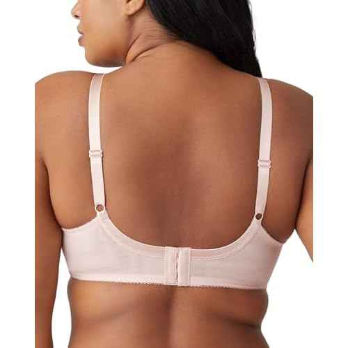 Wacoal Women's Retro Chic Unlined Mesh Full Coverage Underwire Bra, 855186