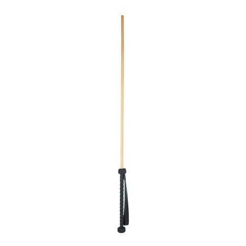 BDSMNOOK Horse Riding Whip, 18.8 Inch Wooden Rattan Riding Crop, Perfect for Training Shows and Costumes Equestrian Horse Whip, with Non-Slip Hand Woven Handles, Wristband Design