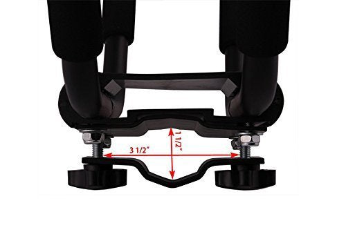 Universal Kayak Roof Rack J Bar, 2 Pairs-Bar Rack HD Kayak Carrier Canoe Boat Surf Ski Roof Top Mount Car SUV Crossbar by egreaten