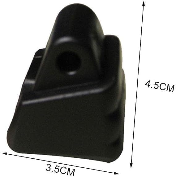 2 Pcs Black Roller Skates Brake Stopper Replacement Skate Accessories Brake Roller Skate Toe Stops and Plugs Block Universal Non-Slip Safety Brake Roller Skate Toe Stops and Plugs