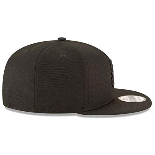San Francisco Giants 9FIFTY Snapback Hat - Black On Black OSFM