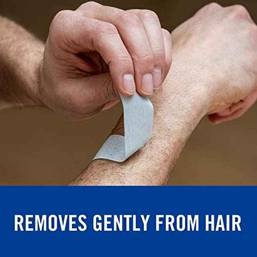 Nexcare Strong Hold Pain-Free Removal Tape for Sensitive Skin, 1 in x 4 yd, 1 Roll