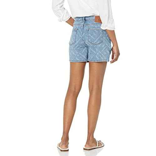 Karl Lagerfeld Paris Women's Denim Logo Everyday Fashion Sport Short