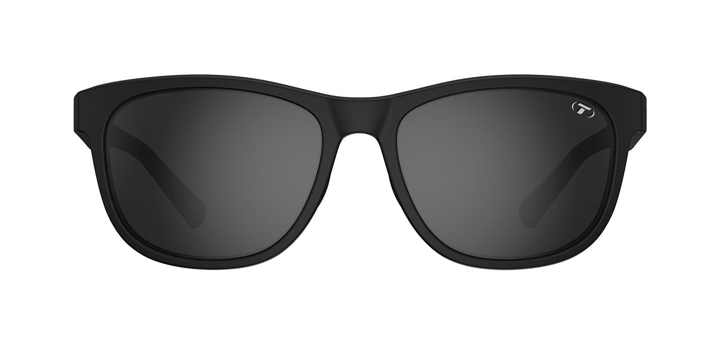 Tifosi Optics Swank Sunglasses (Satin Black/Smoke Lens - Polarized)