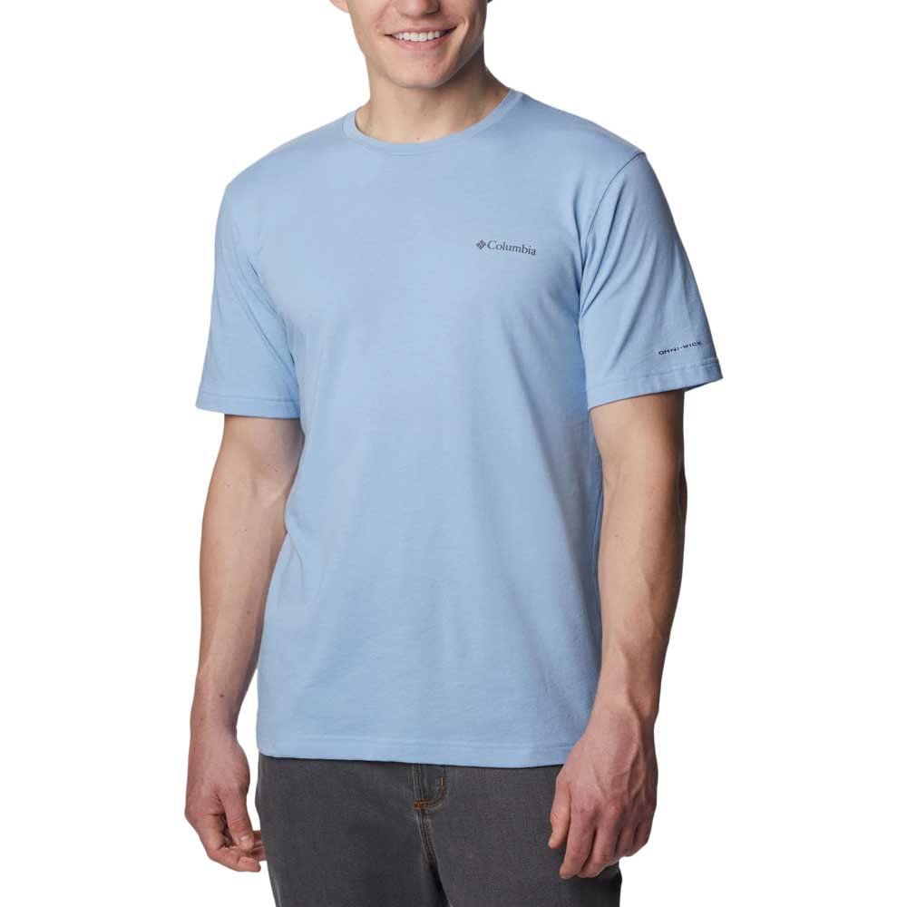 Columbia Men's Thistletown Hills Short Sleeve, Jet Stream, Small