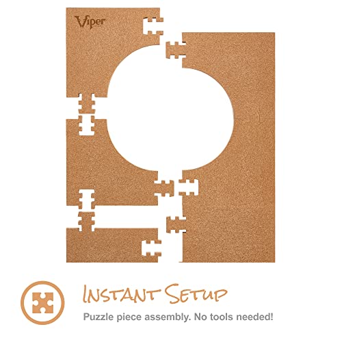 Viper by GLD Products Wall Defender III Dartboard Surround Cork, Tan